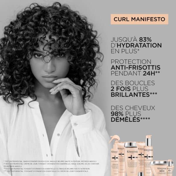 Bain Hydratation Douceur 250 ml, curl manifesto de chez Kérastase