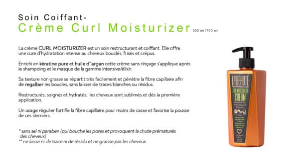 La Beauté - Curl Moisturizer 500ml