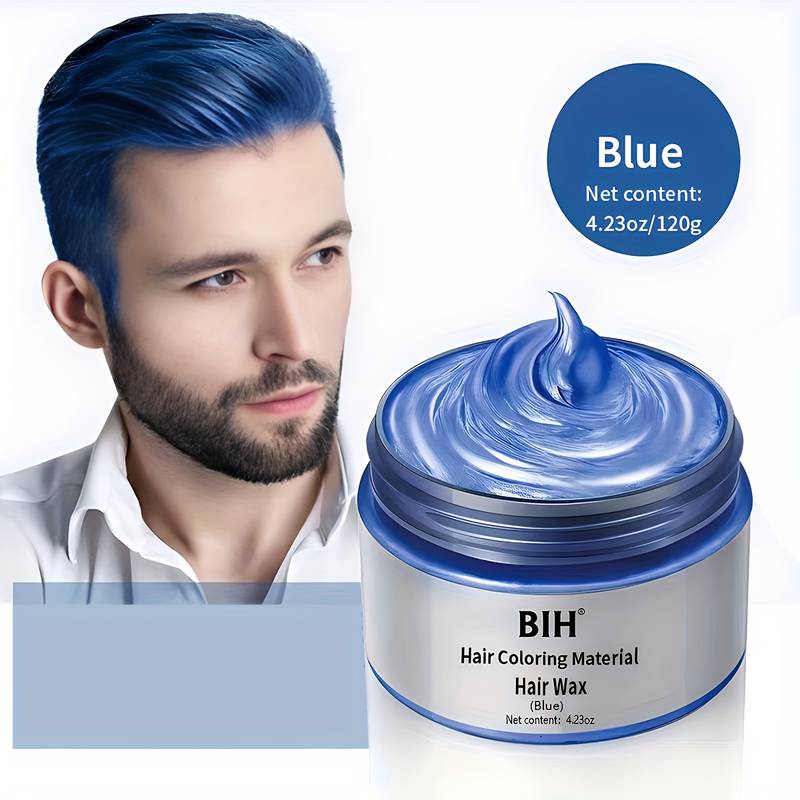 Cire Colorante Coiffante Bleu - BIH - Mickael Piégay Coiffeur