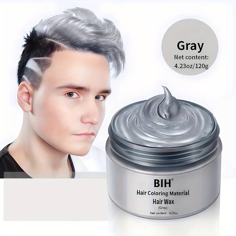 Cire Colorante Coiffante Gris - BIH - Mickael Piégay Coiffeur