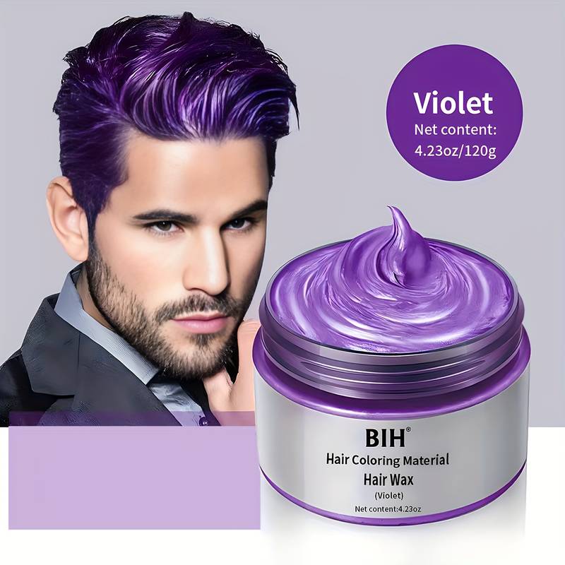 Cire Colorante Coiffante Violet - BIH - Mickael Piégay Coiffeur