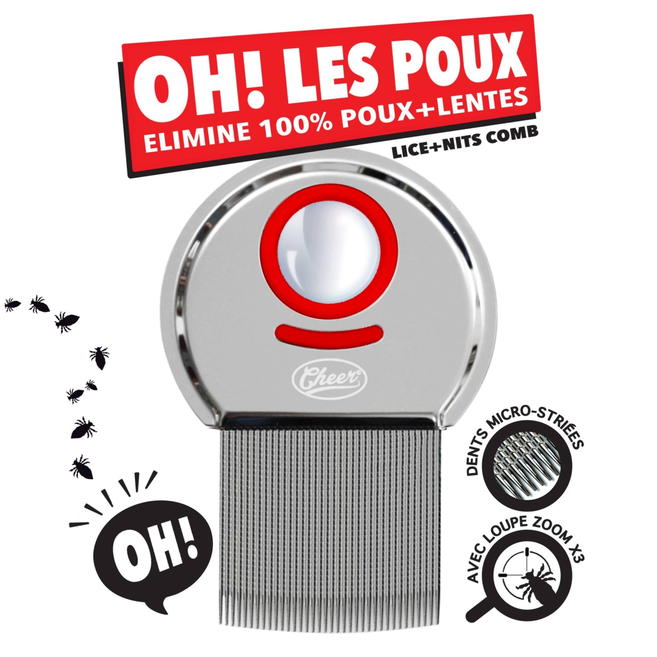 Orthémius - Peigne Anti-Poux